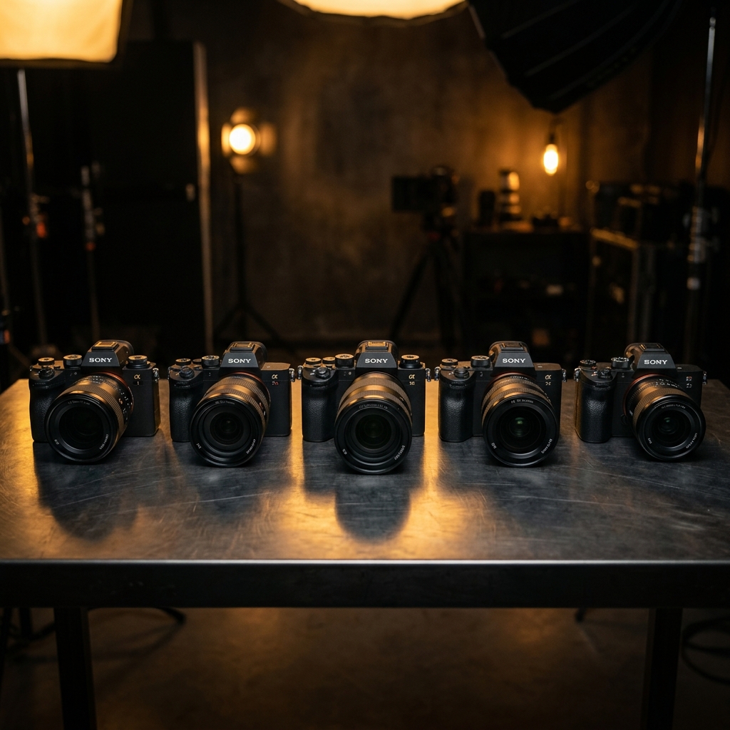 Hệ Thống Các Dòng Máy Ảnh Sony Full-Frame & Crop Từ Năm 2018 Đến Nay
