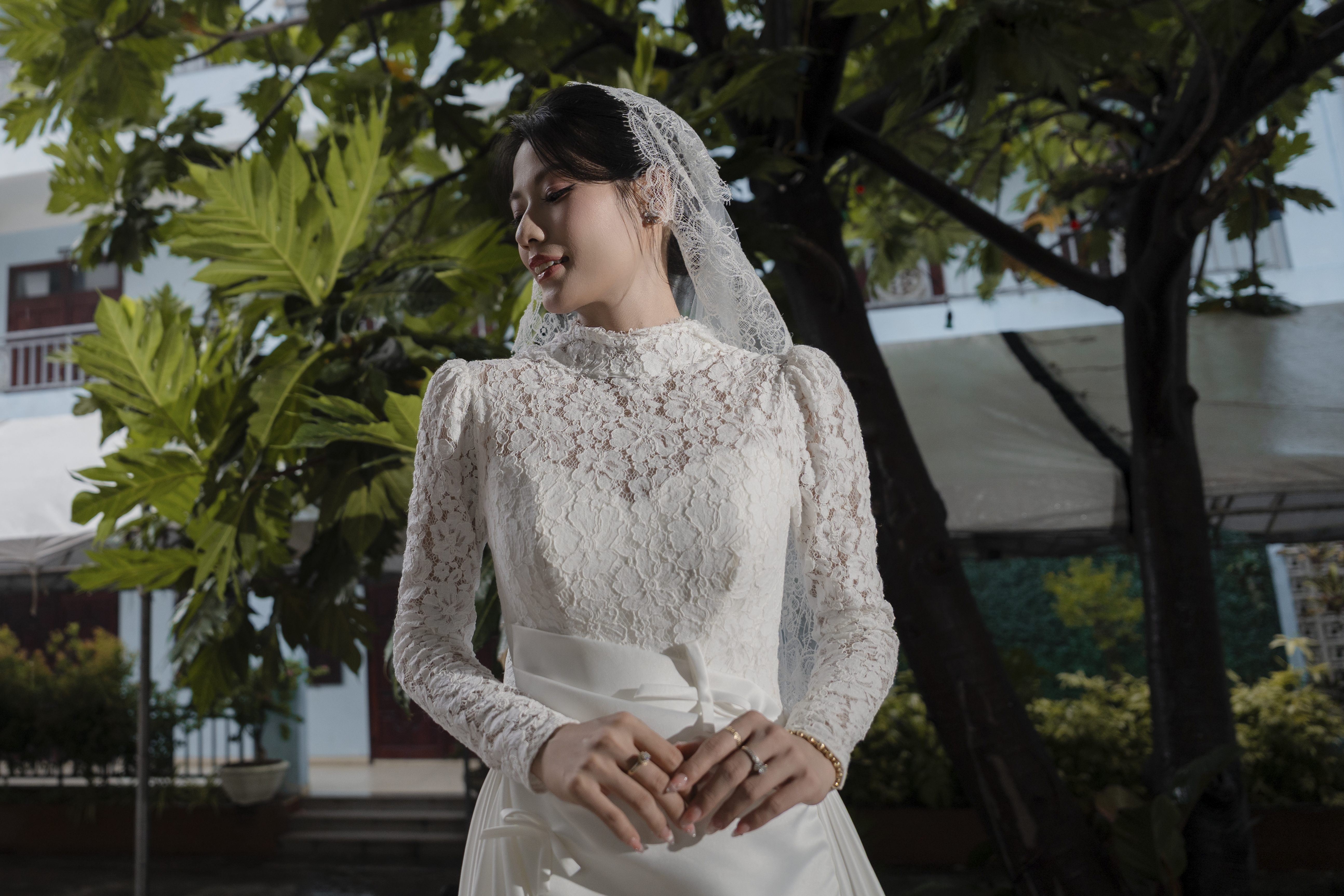 Cô dâu rạng ngời trong ngày trọng đại